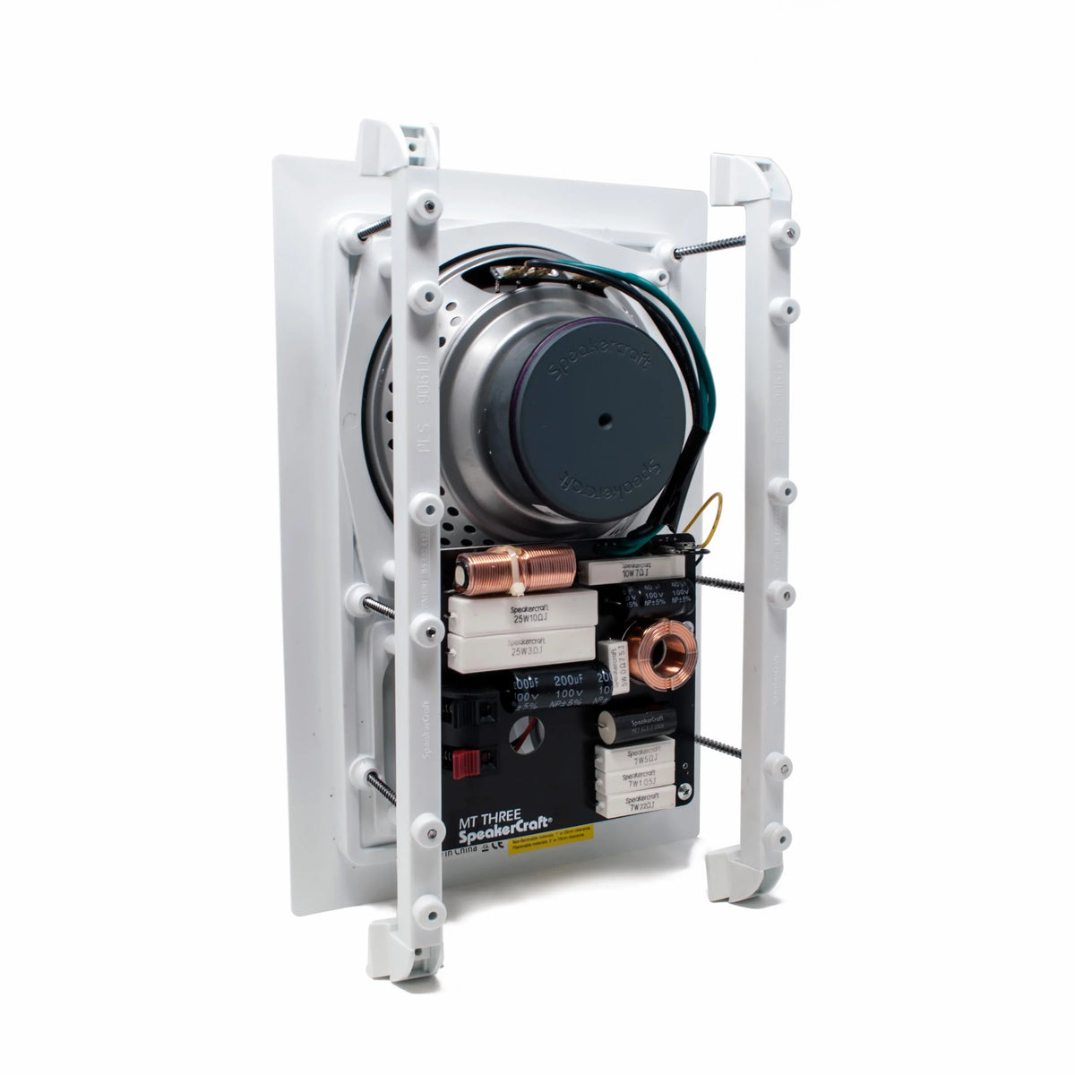 4 total) - of Speaker Includes Ceiling MT6 SpeakerCraft or Three (Multipack pair, speakers - White Grill In-Wall 8