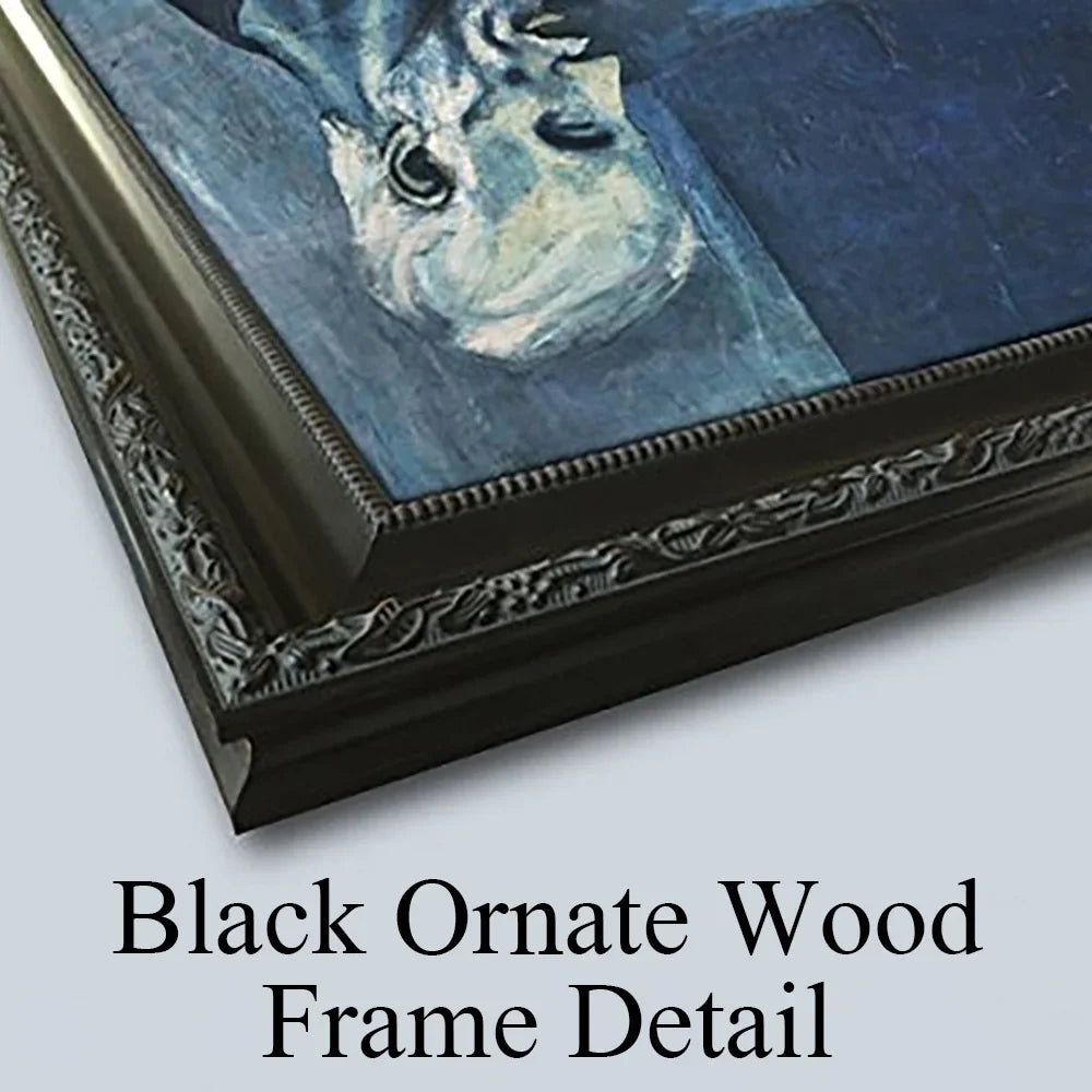 Bréanski Lomond; - Titled Near Loch Stirling Museum Matted Alfred de Framed 18x13 Trout Print Wood Stream Art Double a Ornate Black