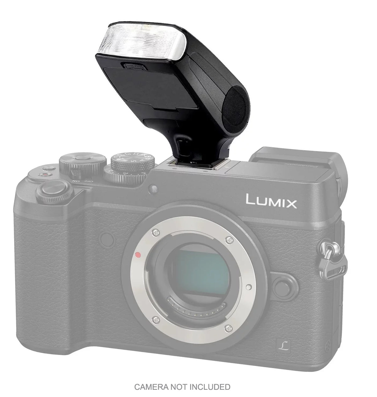 Lumix Bounce For DC-LX100 II Head Flash Compact Swivel & Panasonic