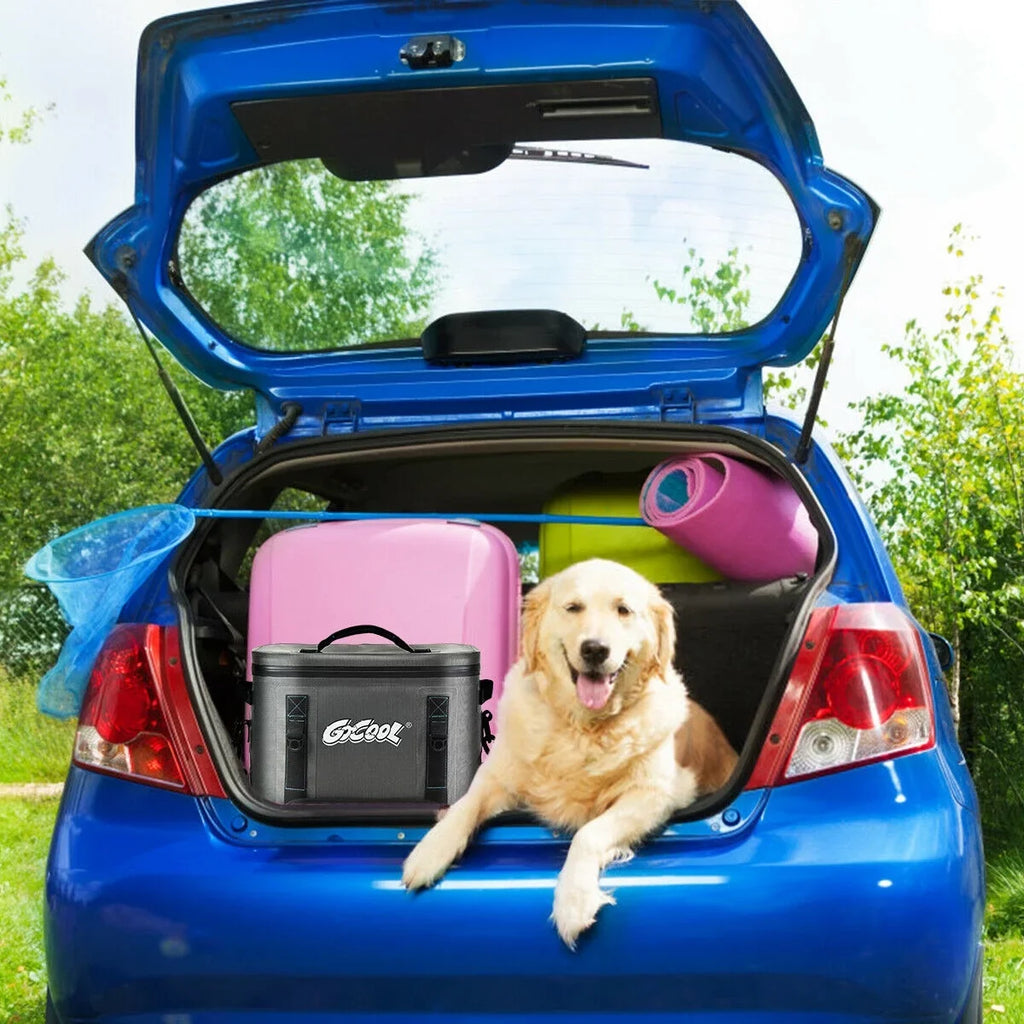 Bag Water-Resistant Cooler For Portable Cans Leak-Proof 30 Picnic Soft Insulated Gymax