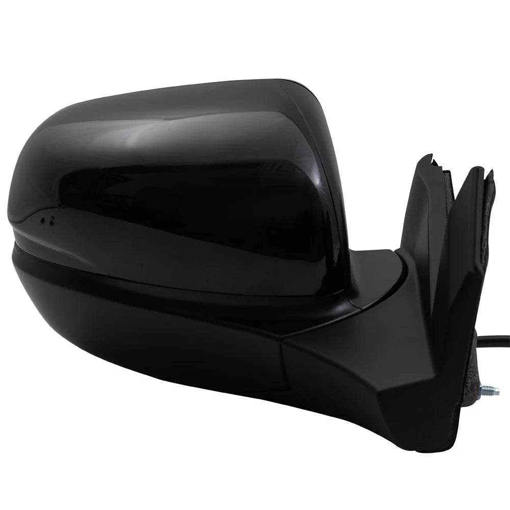 Camera View Dimming-Side Assembly Replacement Door To Signal-Memory-Auto Black Without Mirror Paint Manual Brock Right Folding Power Heat Passenger With Match Aftermarket