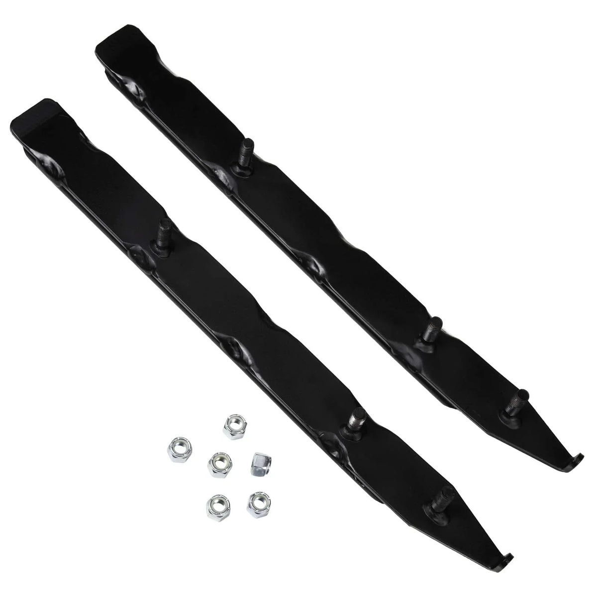 F6-464, Dual Skis with many Line, Carbides 2007-2009 Blow for 6" Molded Polaris Runner Bottom Models