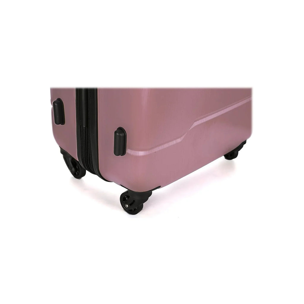 Gold (DKRODSML-ROS) 3-Piece DUKAP Set Plastic RODEZ Luggage Rose
