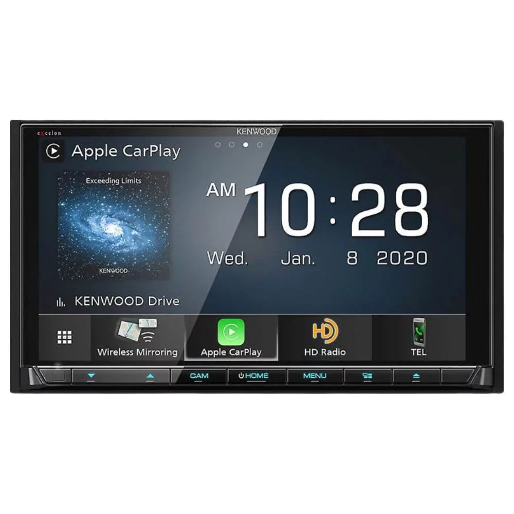 DVD CMOS-230 Receiver Backup Kenwood and eXcelon DDX9907XR Universal New Camera 6.8"