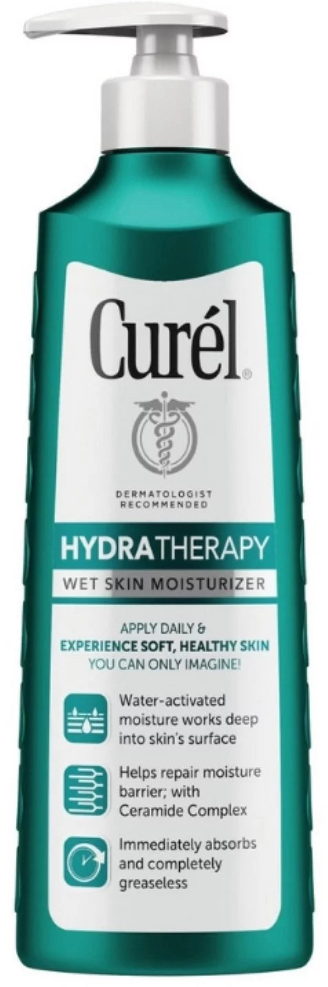 Skincare 3) Curel Defense oz Moisturizer, Itch 12 Therapy of Skin Wet Hydra (Pack