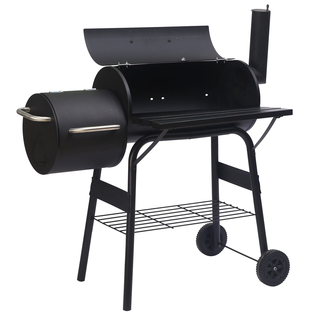 BBQ Outdoor Meat Charcoal Pit Barbecue Vebreda Smoker Grill Cooker Backyard