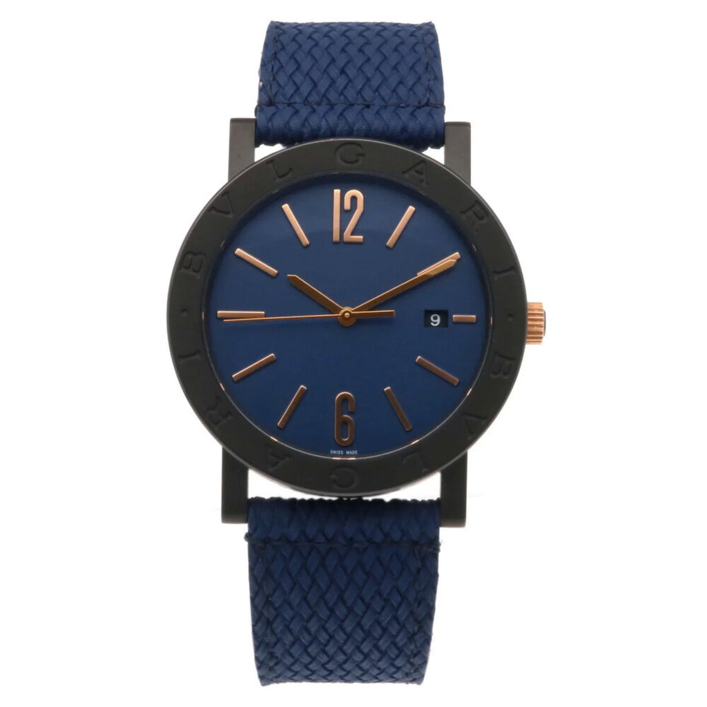 self-winding (Good) men's steel 103133 watch BVLGARI stainless Bvlgari BB41S Pre-Owned