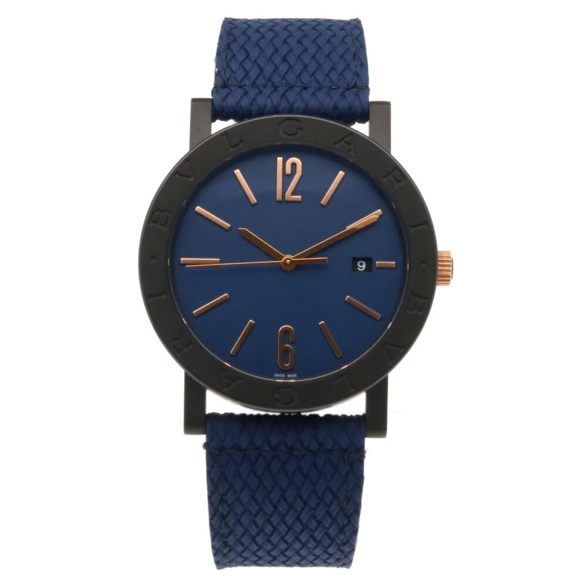 self-winding (Good) men's steel 103133 watch BVLGARI stainless Bvlgari BB41S Pre-Owned