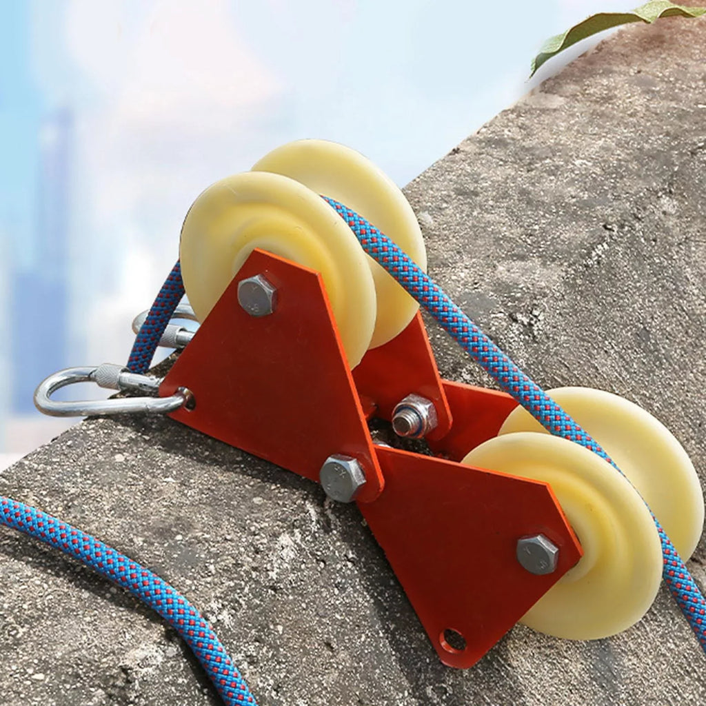 Rappelling Rock Accessories Edge Rope Abseiling Wheels Climbing Sheath Anchor Wear-Resistant Hiking Rope