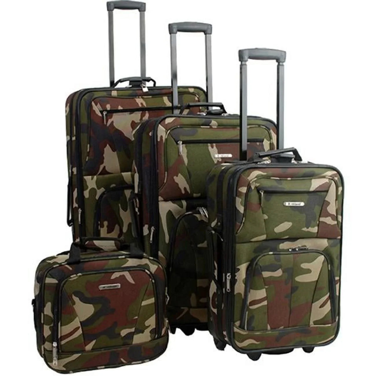Set Luggage 4 Pc Camo