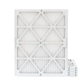 Glasfloss. 7/8 ( Size: HVAC Quantity Pleated 16x20x1 MERV Exact 19-1/2 5 10 Air x ) 15-1/2 by x Filters