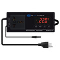 Controller Home Brewing, Green Cooling Outlet, Incubation, House Digital & Freezer, Thermostat for with Anself Heating 40℃~110℃ Temperature Reptiles Chest Mode