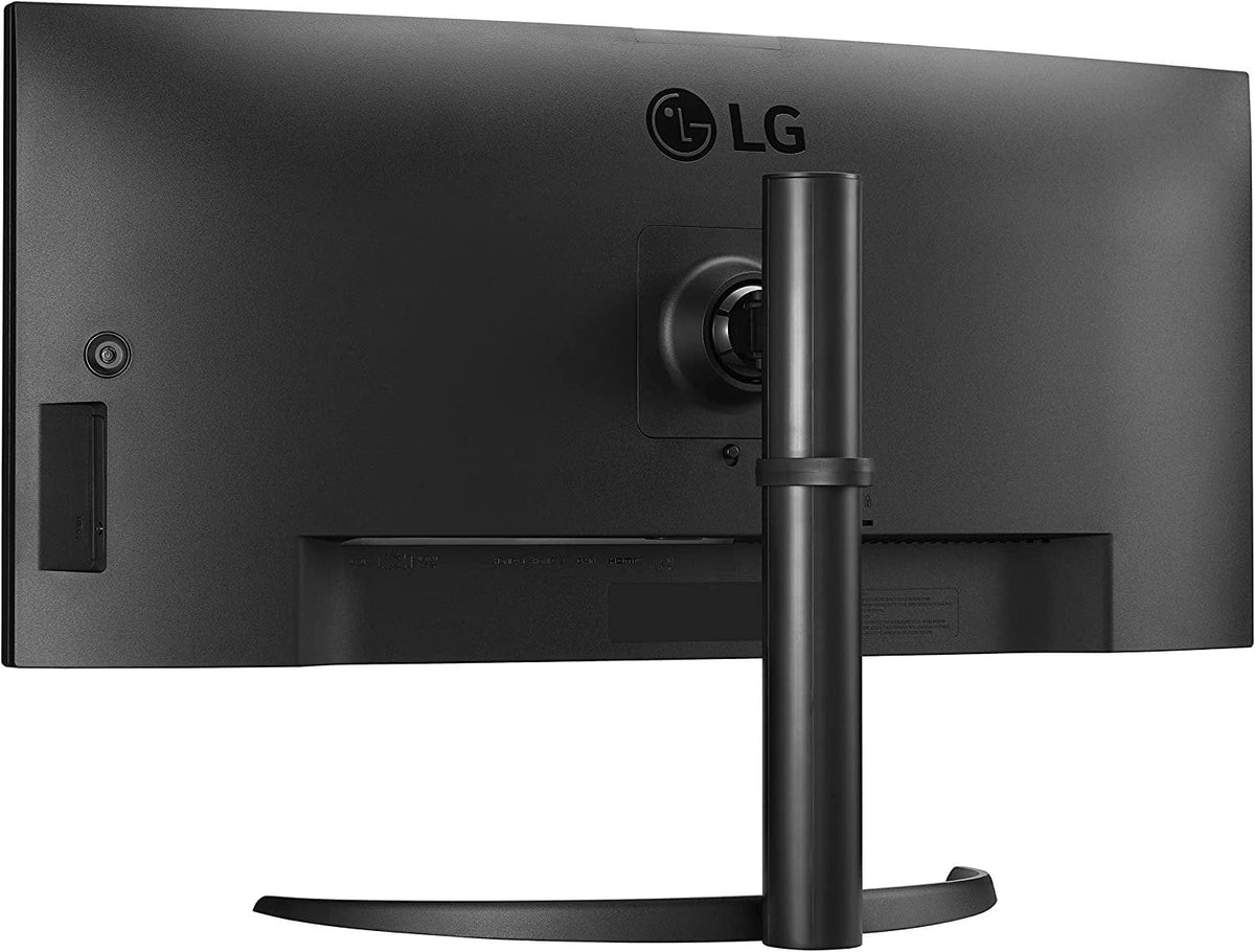 USB Type-C, 10 with 34-Inch Compatibility, and QHD Black Monitor IPS LG Computer 34WQ73A-B, Built-In Curved UltraWide HDR KVM,
