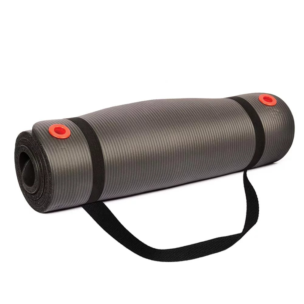 1 for for Perfect Long, Thick, Black BodySport Training Gyms Exercise and Fitness in. and – Mat – in. Women 72 Personal Men