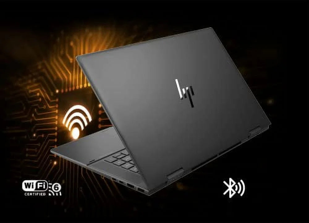 11, Laptop, Card True x360 7 15.6" 2-in-1 Radeon Graphics, RAM, Backlit Ryzen 2TB Envy Black, Win 5825U, Keyboard, Vision USB SSD, HP Touchscreen 5MP 64GB 2022 PCIe AMD 32GB AMD Camera, IR