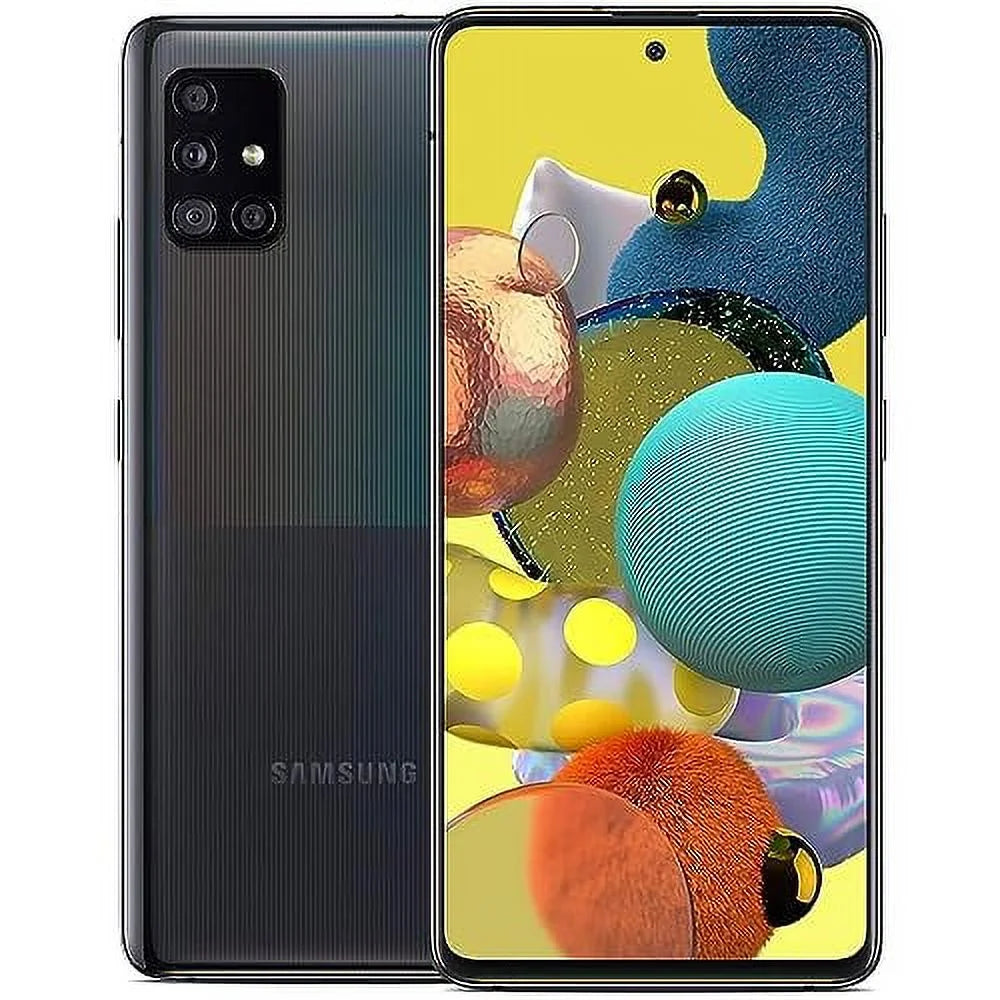 Factory LTE 4G A516U1 Used) GSM (Excellent - 5G 6GB) Unlocked (128GB, Galaxy A51 SAMSUNG 6.5"