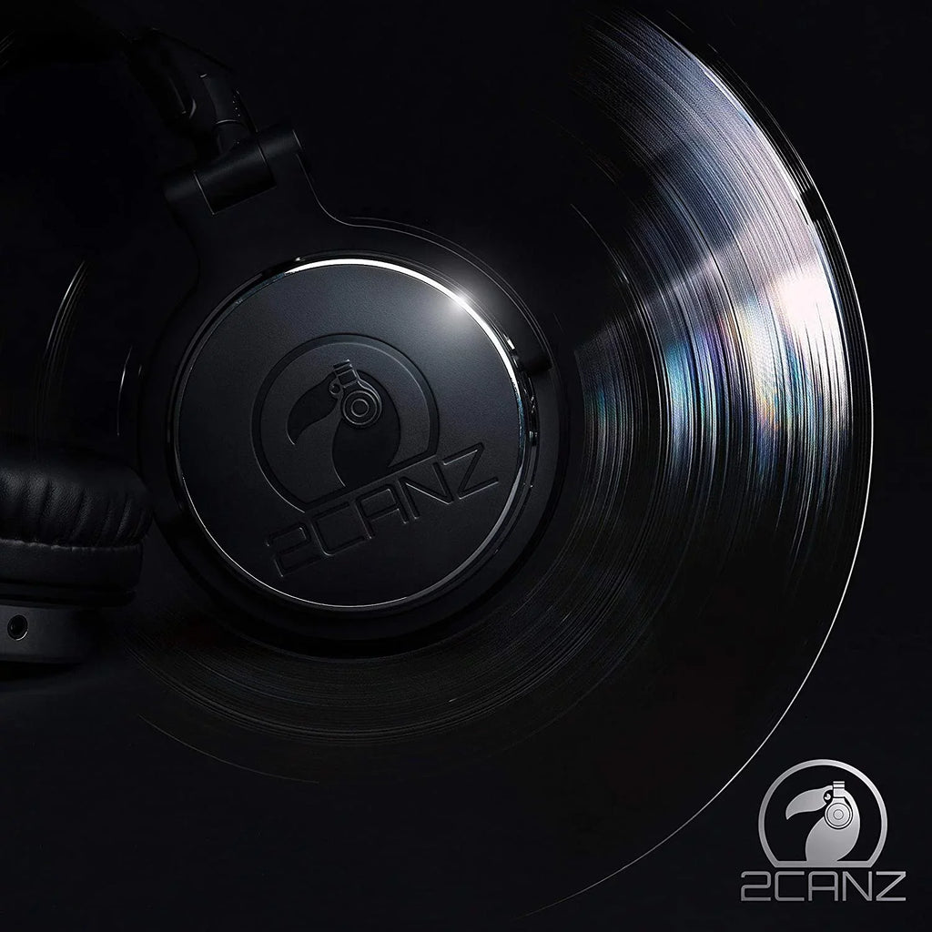 Over-Ear DJ 2ONE Professional Headphones, Black, 2CANZ