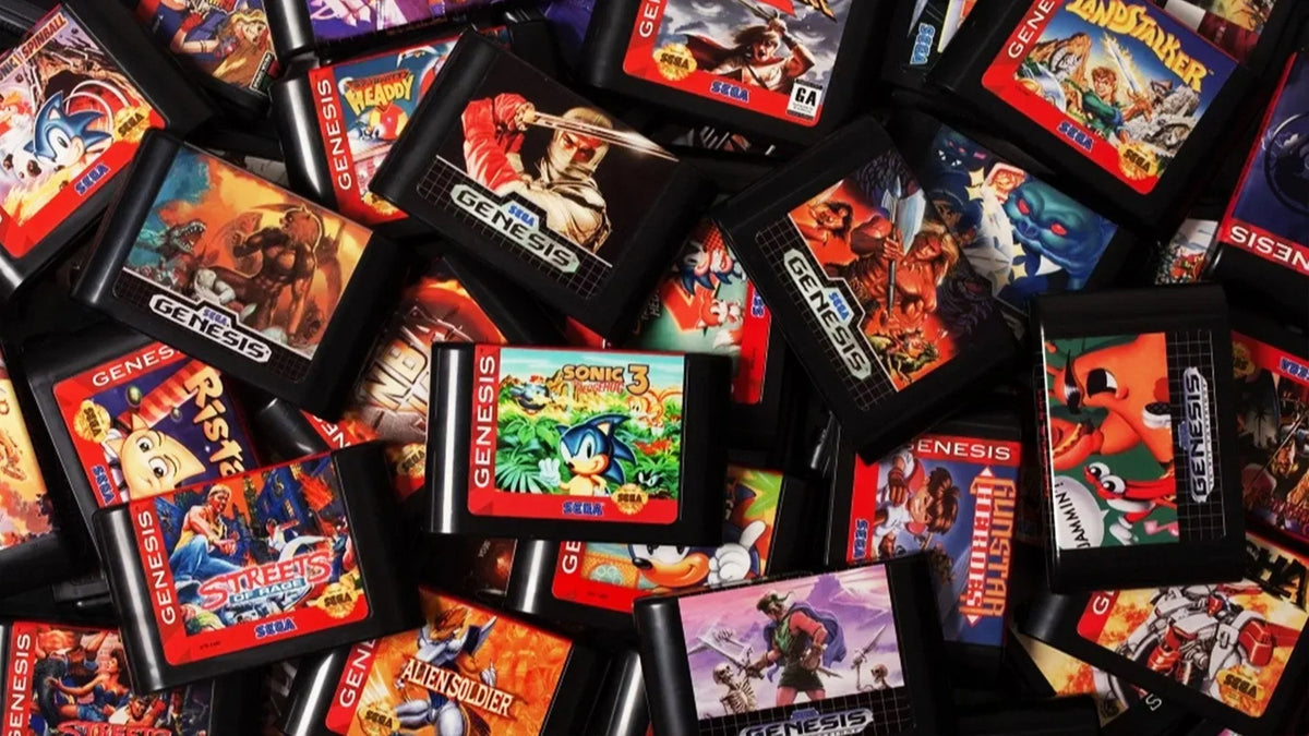 1 Game 112 Cartridge Sega Genesis in Megadrive