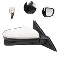 Fit Side Mirror Camera Sedan Honda Power White View Heated Right 2016-2020 Civic