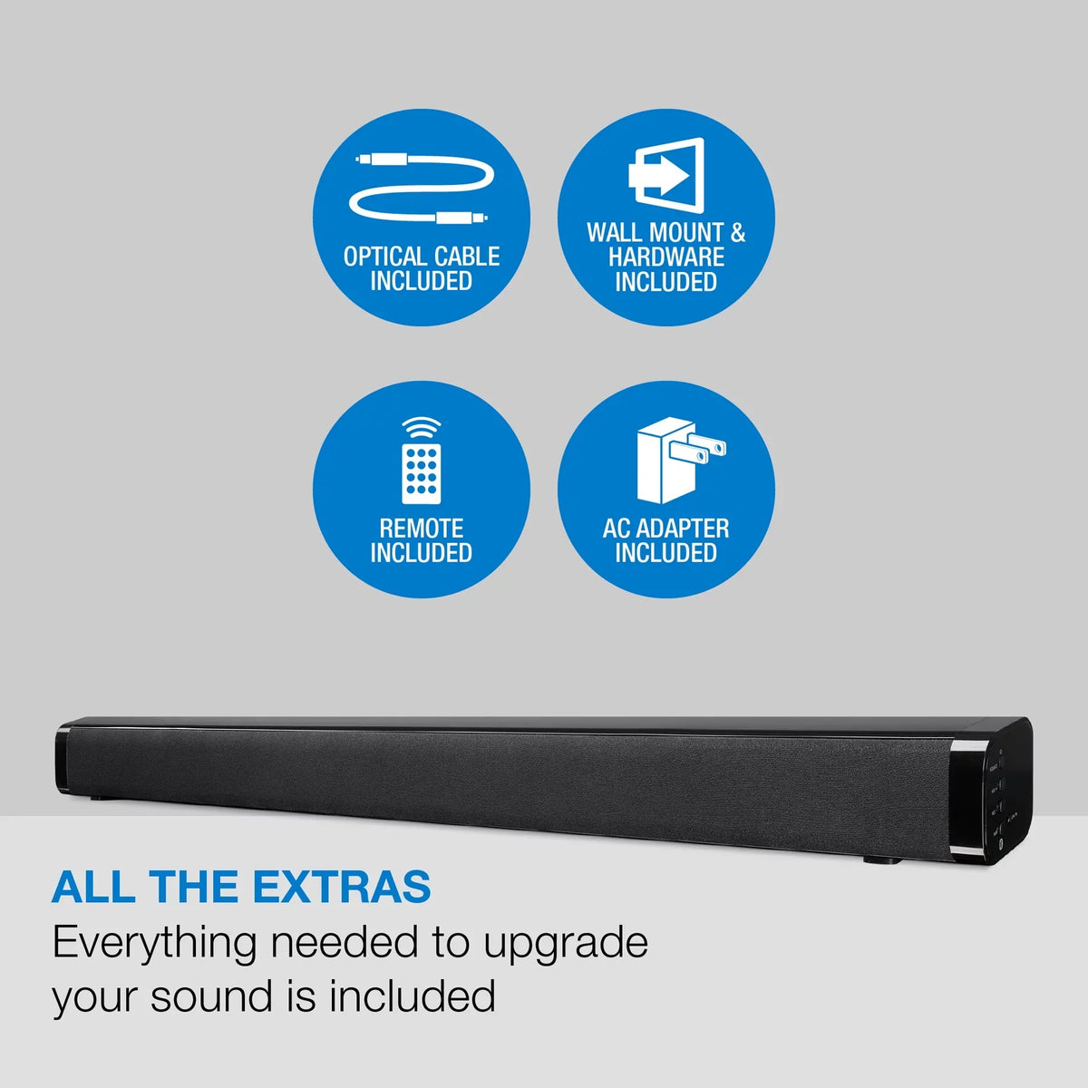 29" Wireless ITB031B Bluetooth Soundbar, iLive