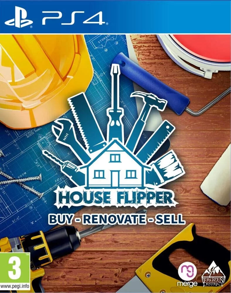 New Brand Flipper PS4 House Interior PlayStation 4 Remodel Factory Design Sealed