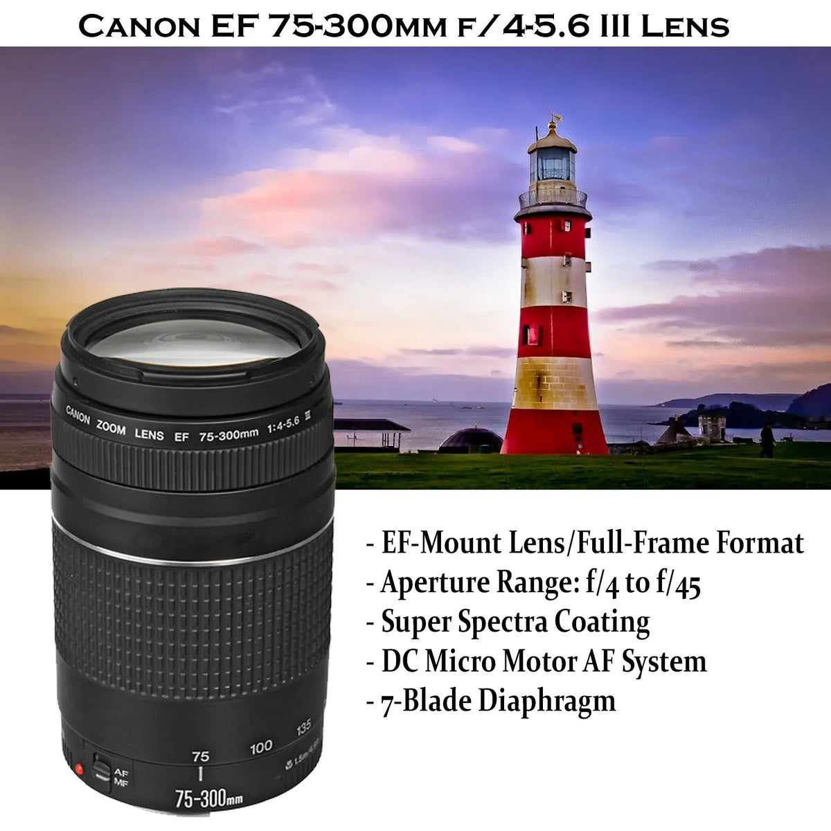 420-800mm 2X 24-105mm + Battery, 64GB RF Light, III R5 Canon LED & Full Cards, Camera Microphone, Video & More Mirrorless Lenses, Extra Accessories: with EOS 75-300mm HD Memory STM Frame Case