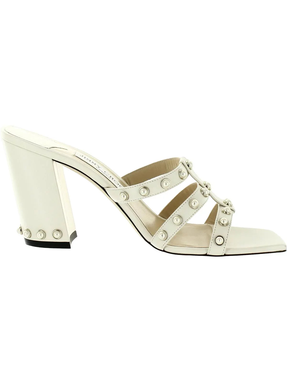 On Womens Leather Heels Jimmy Choo Slip Hazal