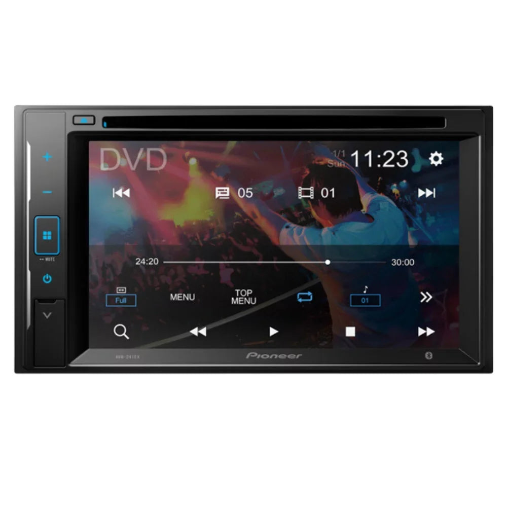 DVD/CD Double GMC KIT4862 Bundle Kit/in-Dash Pioneer Touchscreen DIN W/ Receiver with Canyon 6.2" Media Bluetooth/Backup Stereo Digital AM/FM 2004-2012 Car AVH-241EX Camera/Installation for