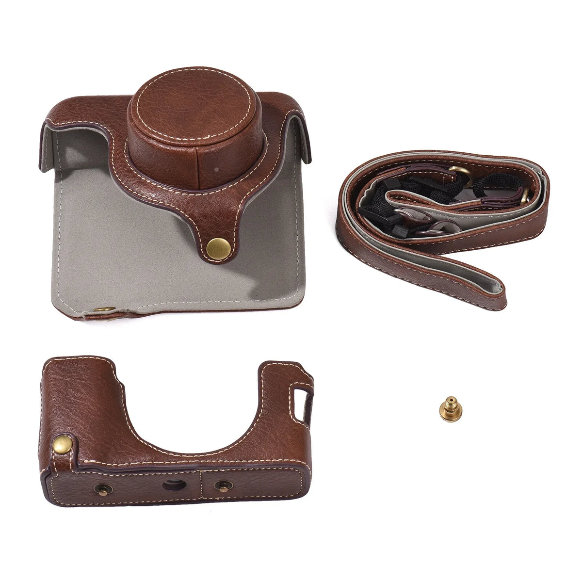 Synthetic Camera Strap Camera Shoulder Leather Portable X100V/ Case for Replacement X100F Bag with Fujifilm Camera Carry