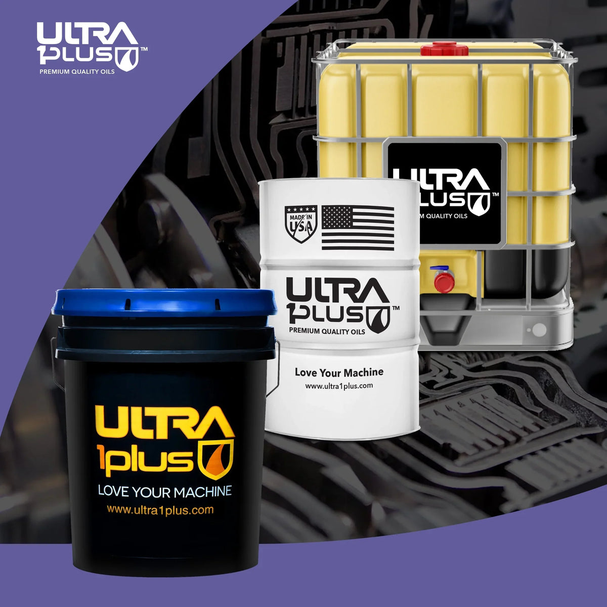 Gallon ISO (5 Ultra1Plus Pail) Hydraulic 32 Conventional Oil AW
