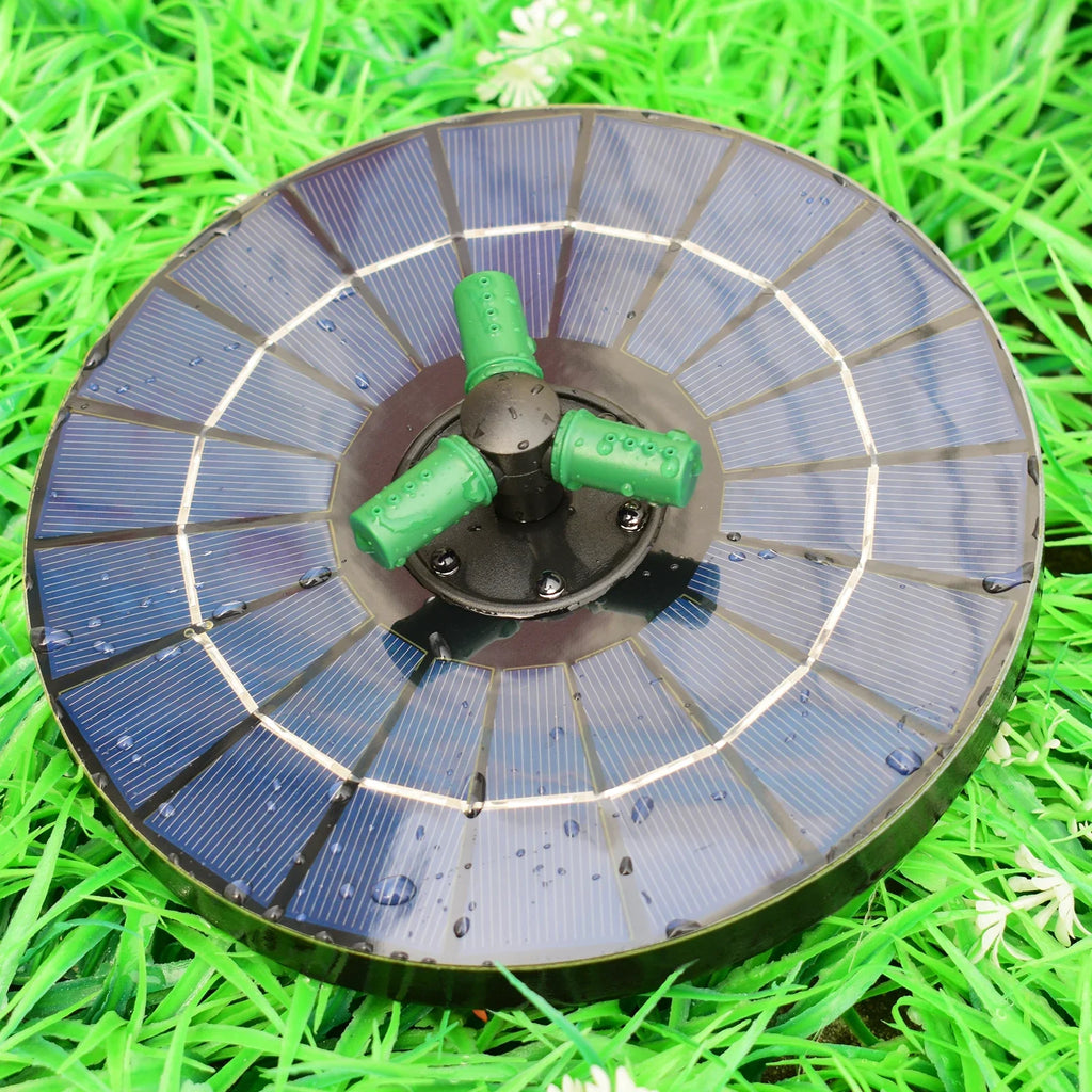 Rotatable Brewel With fountain,Battery Bath Nozzle Pump Auto-shut Yaliya Off Off Pond With Nozzle Auto-shut Pump Auto-shut 9 Inch Led 6w Solar Inch With Solar 9 Off Battery Water Rookin