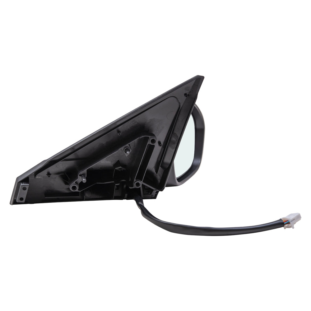To Passenger With Brock Right Paint With Black 2020-2021 Aftermarket Replacement Heat-Signal-Camera Nissan Match Mirror Sentra Power Compatible