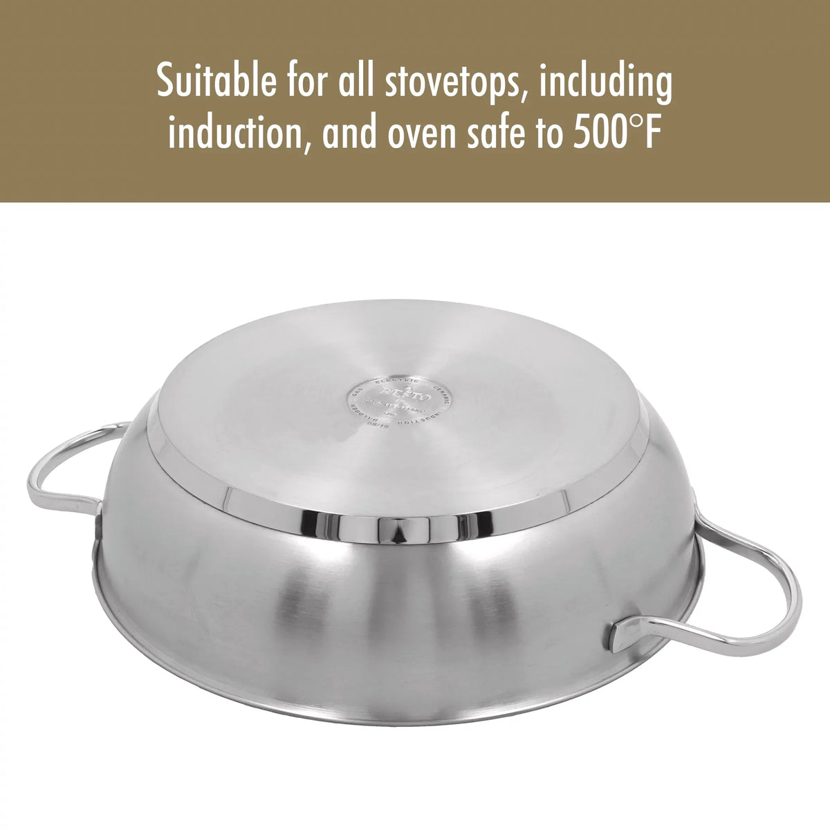 Set Smoker Resto Stainless 4-pc Stovetop Demeyere Steel