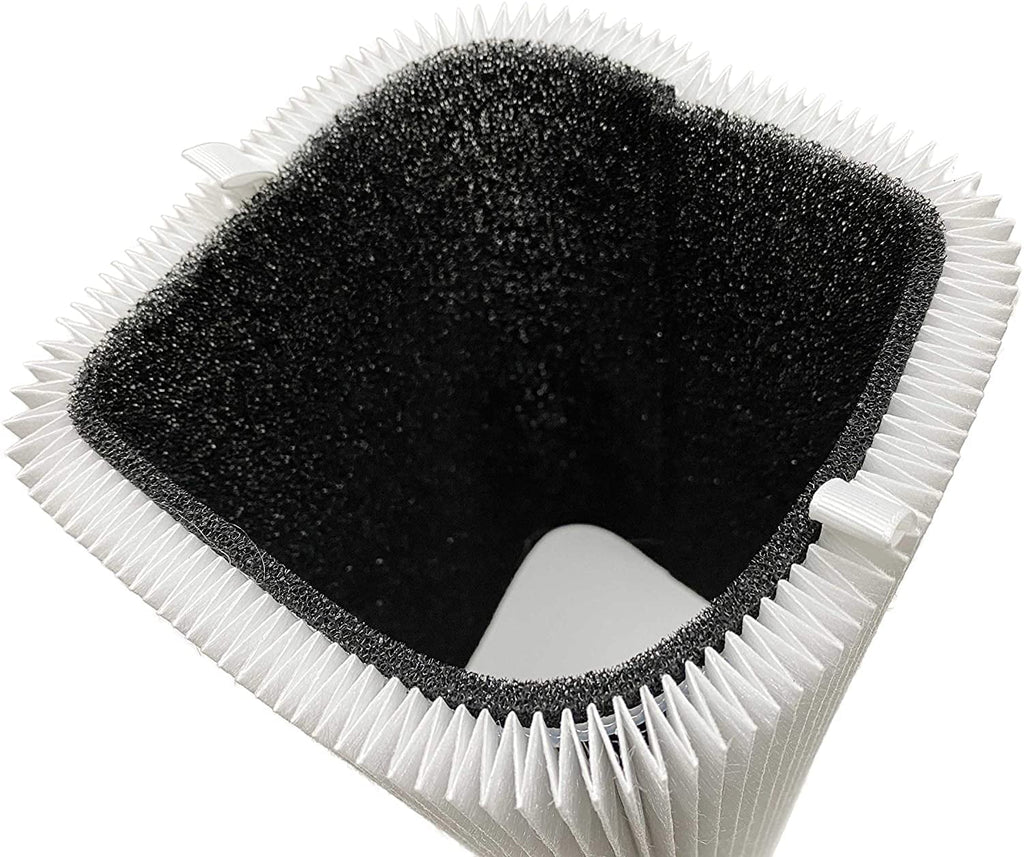 and Particle Activated Pure Carbon. 4 Air 411 Purifiers. Compatible 411 HEPA Blue Blueair Filter with Filters Pure Replacement Blue Nispira