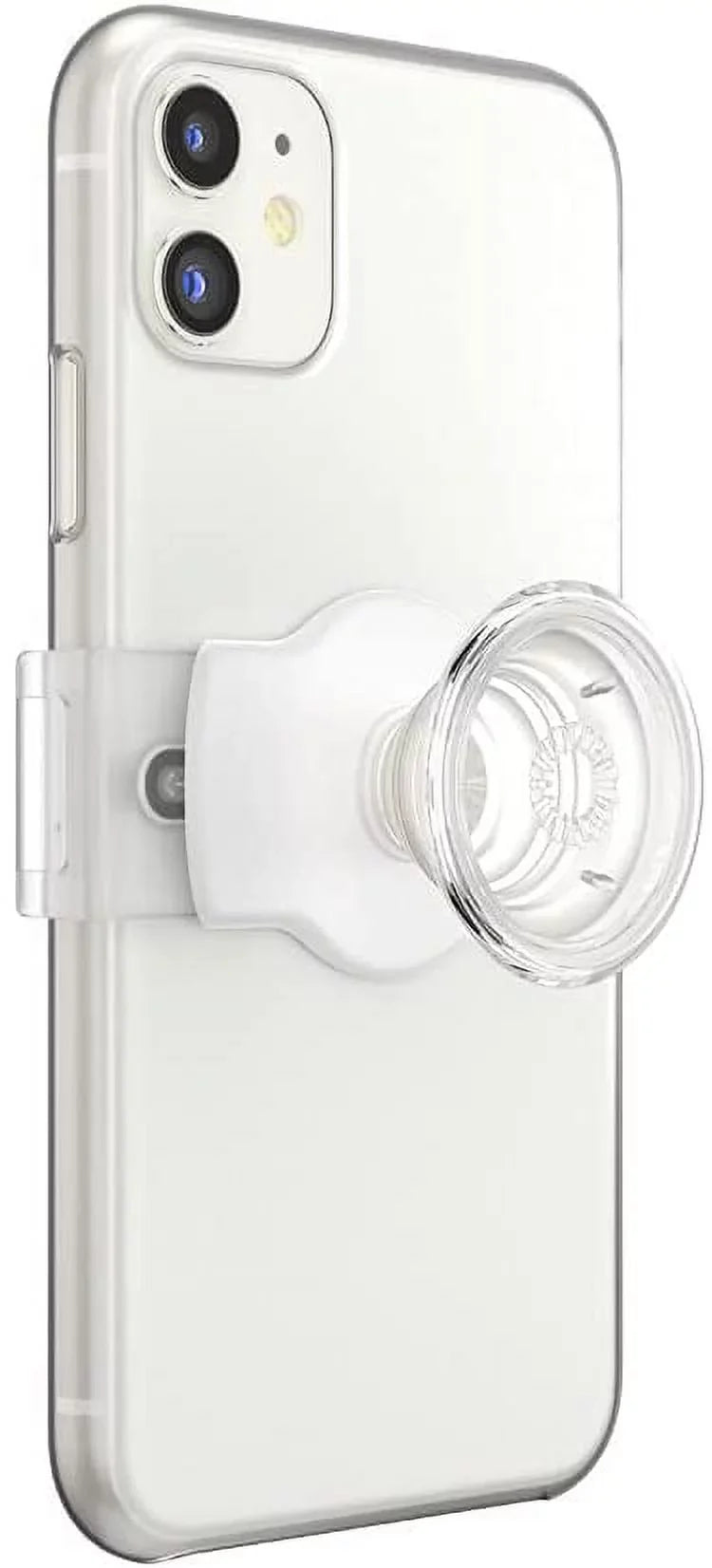 Grip and Slide and Stretch for Swappable Phones Stand Removable, PopGrip Cases, Top, Edges: Square with