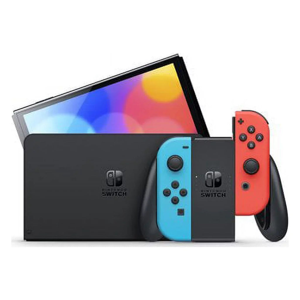 ? Nintendo Switch? Red Model Joy-Con? Blue Neon & w/ OLED Neon