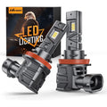 LED H11/H9/H8 2 6000K 16000LM BULBS 80W Nilight | Bulbs IP67 Headlight Series ES1