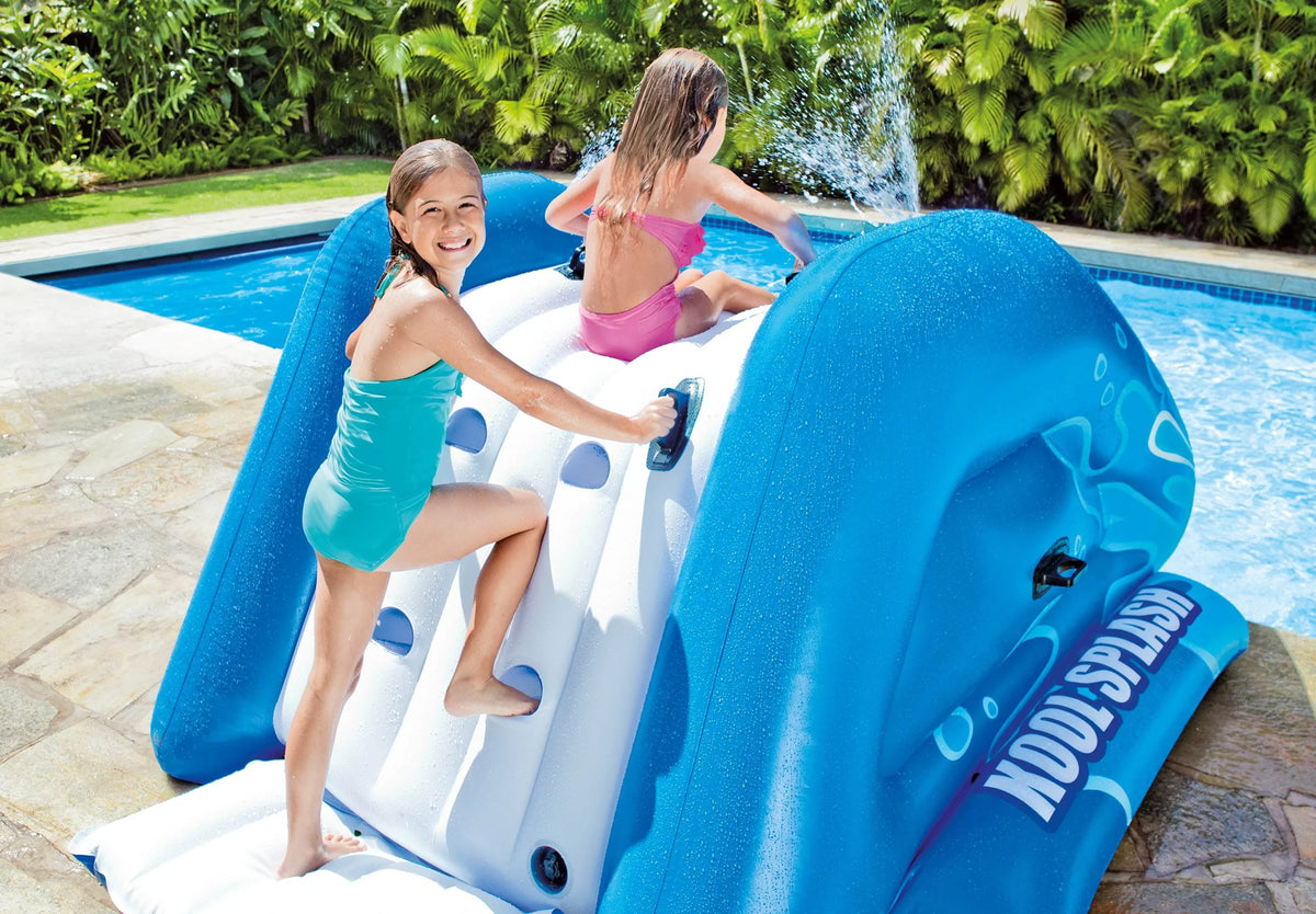 Center | Intex (Open Play Pack) Splash Water Box) (2 Slide Kool Inflatable