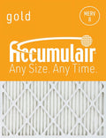 Filter Gold Pack) Accumulair (4 MERV 20x20x2 Air 8