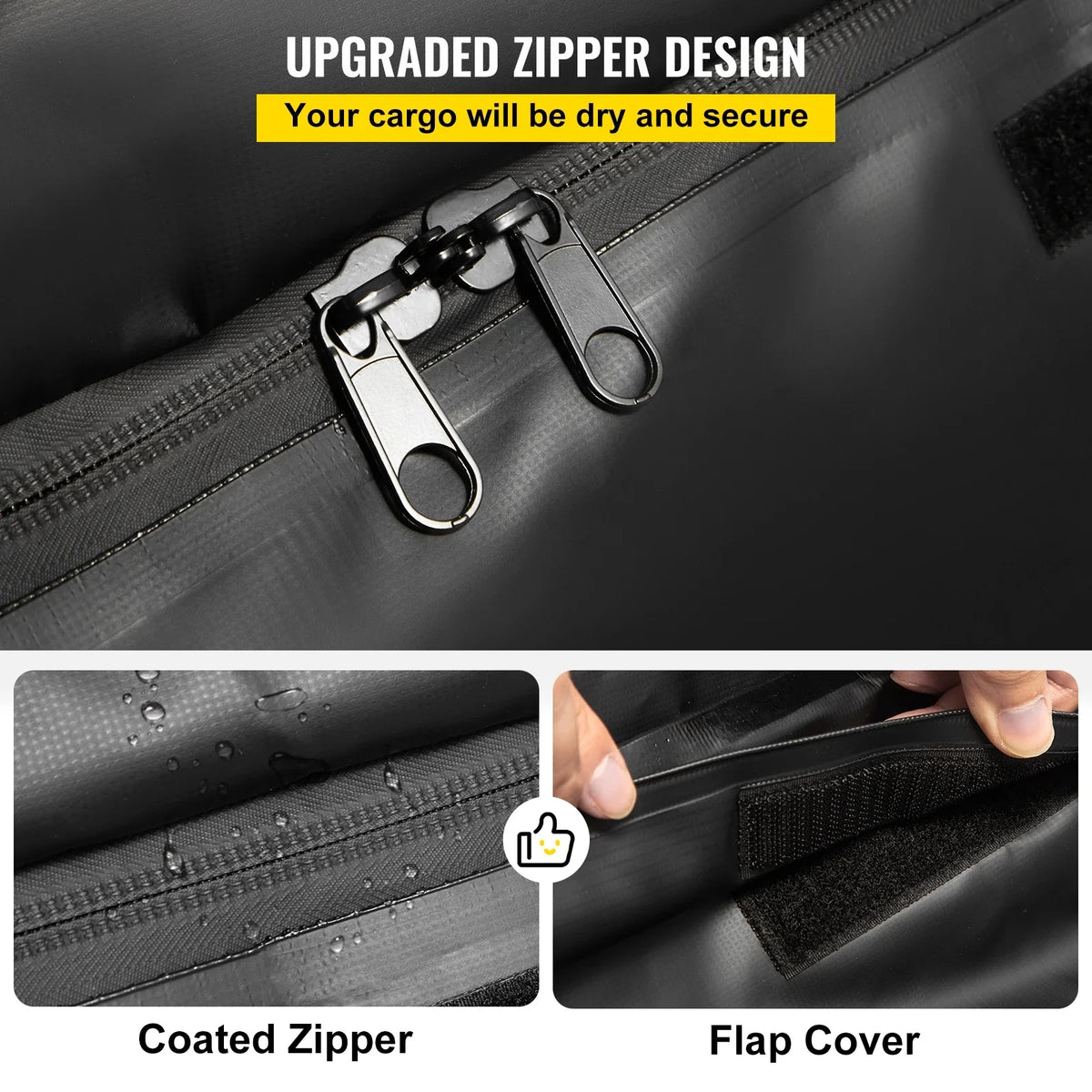 for Heavy Straps, Bag Hitch Cargo Cargo Hitch Cubic Reinforced Truck 48"x20"x22" Feet), 840D Carrier Fits Waterproof Hitch (12 Car Vans SUV PVC, with Basket BENTISM Carrier Bag, Duty