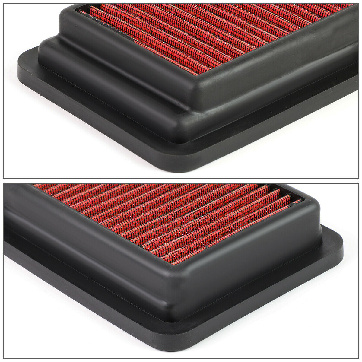 Red 2016-2019 CR-V Drop-In Civic 1.5 Reusable For 2017-2019 Dry Panel Filter Teledu Air