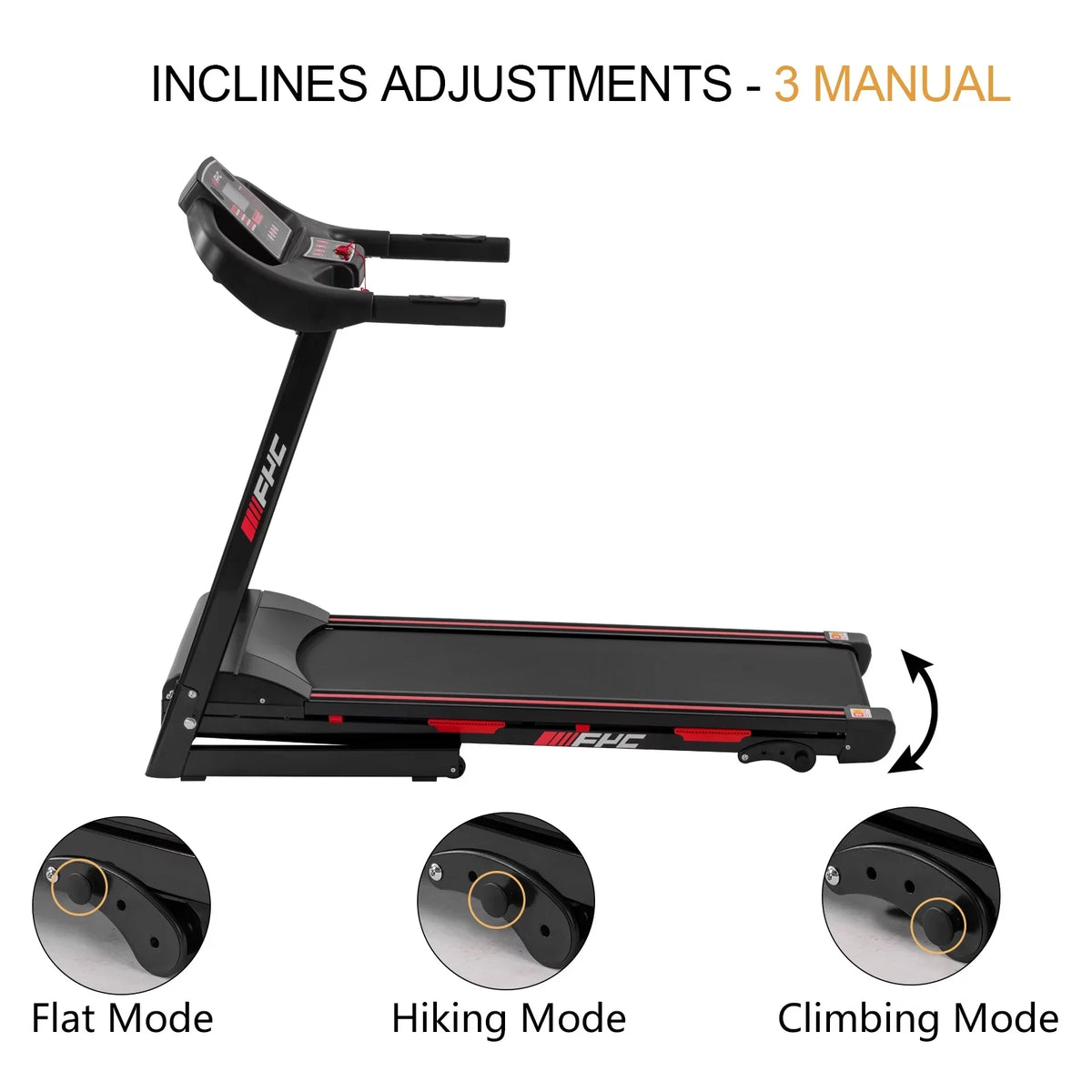 Machine Exercise 3.5HP Running - Treadmill with Max Capacity Home for Home Weight 16KM/H LBS Speed 330 Foldable Treadmill Workout Incline/, Electric Assembly, Gym Folding FYC Easily Dcenta