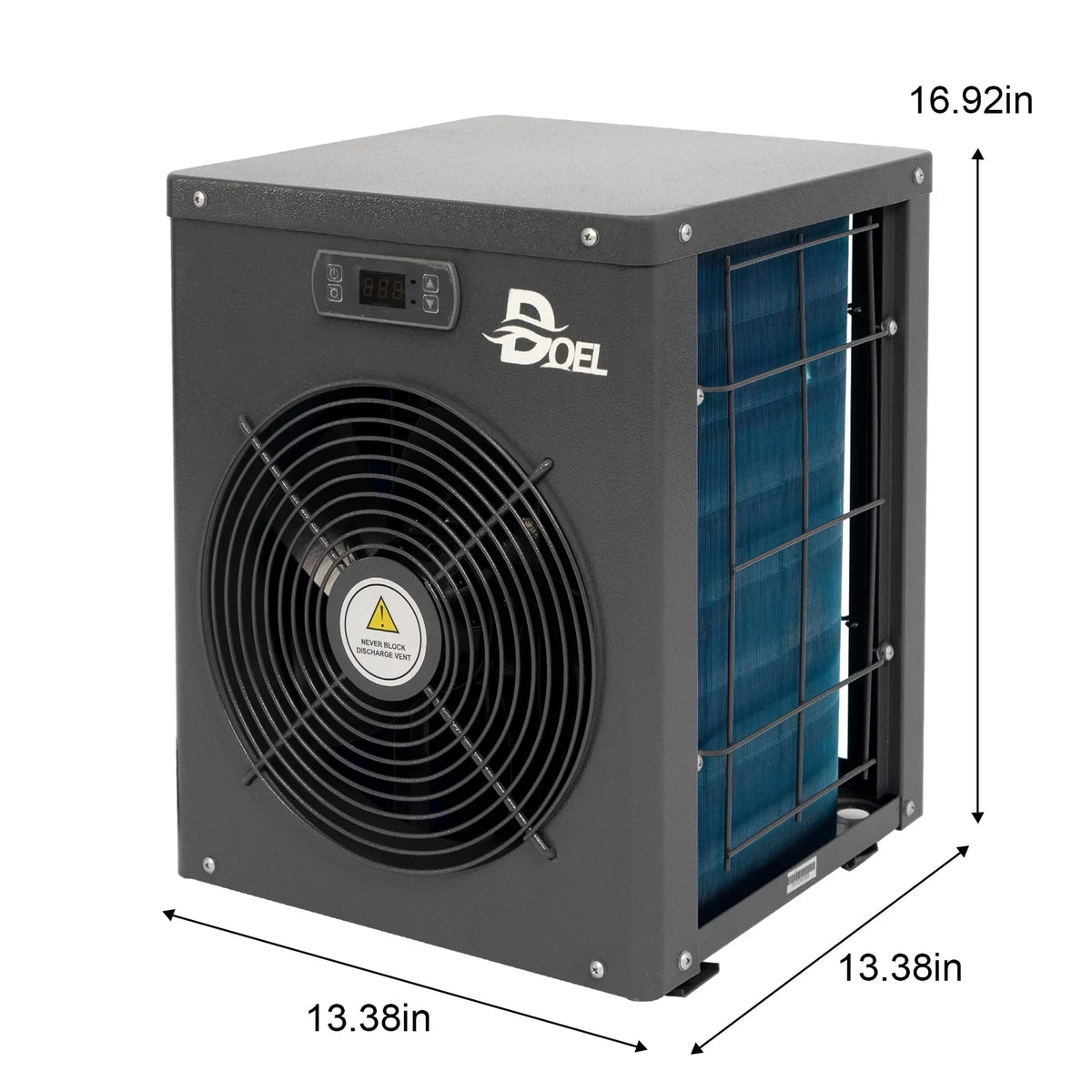 for 60Hz DOEL BTU, Pools Pump Heat Pool 12000 Swimming Above-Ground Mini