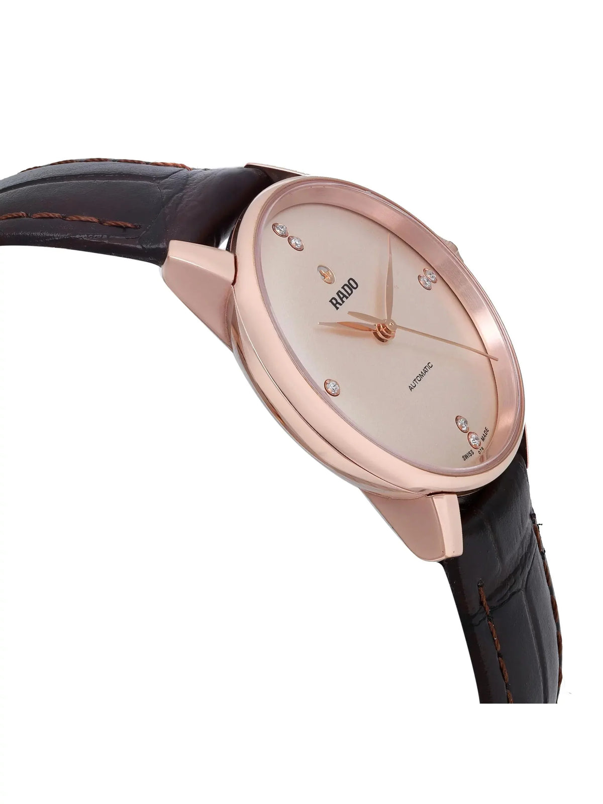 Coupole Watch Dial Gold Rado Classic 31mm Ladies Steel Beige Rose R22865765