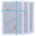 MicroPower Replacement Pads Air Pack) Filter SUPPLY Guard Cleaner WHITE (3 RAYAIR 16x22 Compatible with