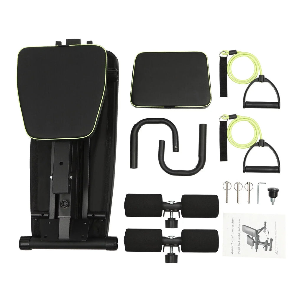Weight Bench Decline Home Adjustable Training Bench Incline Workout Equipment Foldable Gym