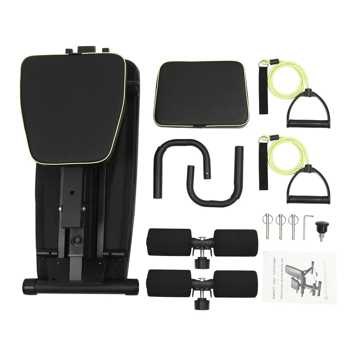 Weight Bench Decline Home Adjustable Training Bench Incline Workout Equipment Foldable Gym