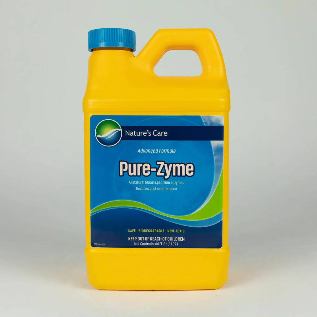 64 Care Nature's Pure Pools Oz. Pool Swimming for Zyme Central Clarifier