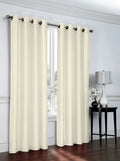 2 Semi Pack: - Sheer Home Panels Ivory Luxurious Ultra Grommet Collections Top Curtain Regal Shimmer
