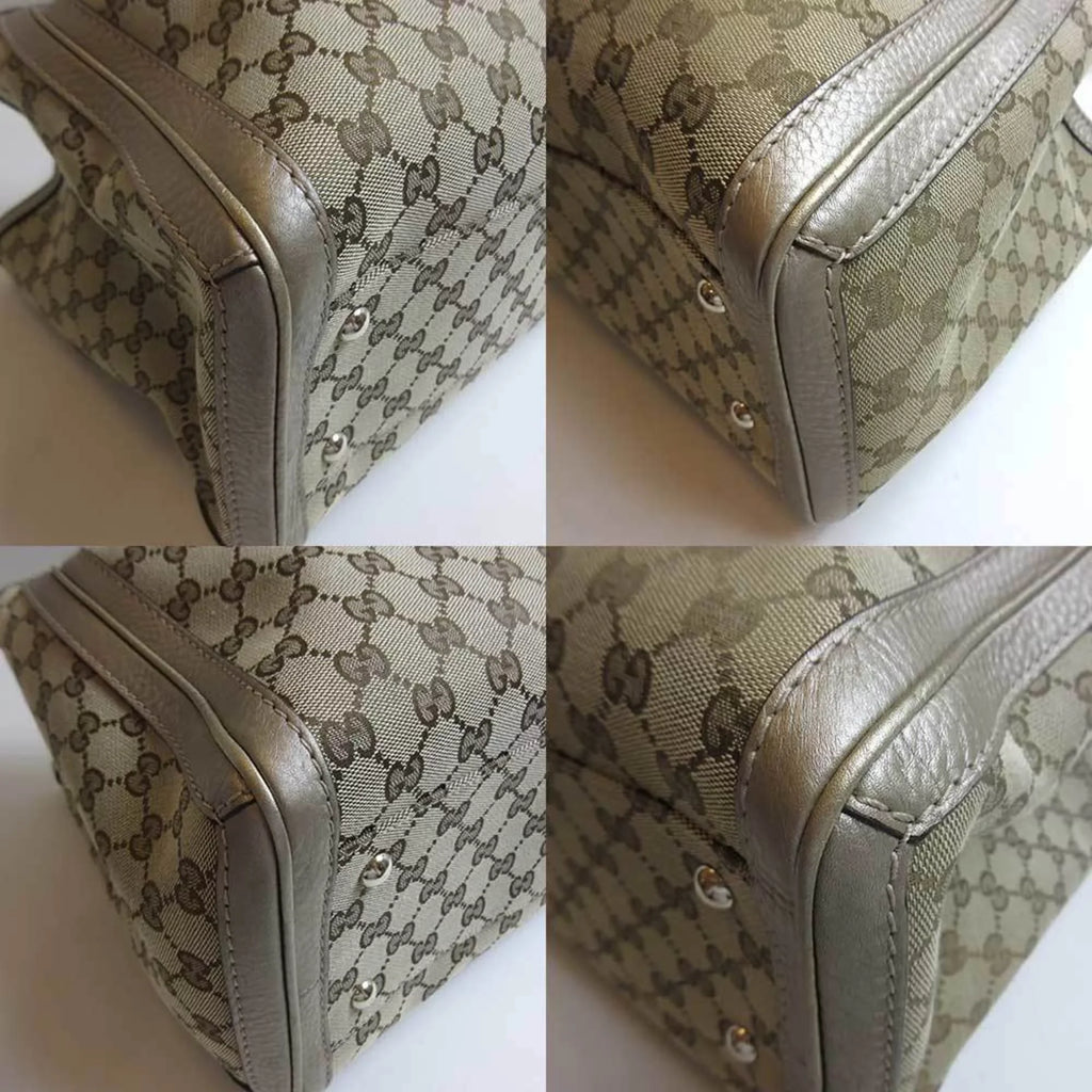 tote bag bamboo Vera (Good) GUCCI canvas Pre-Owned Gucci shoulder 269945 GG